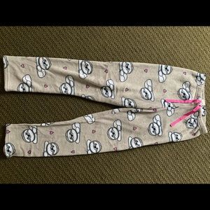 Sloth pajama pants